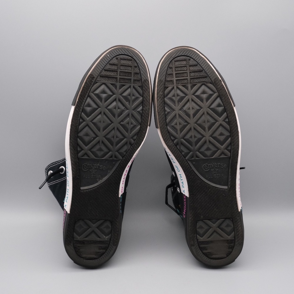 Converse Chuck Taylor All Star Seek Peace High Top Mens10.5  Black Peace Graphic - Picture 7 of 12